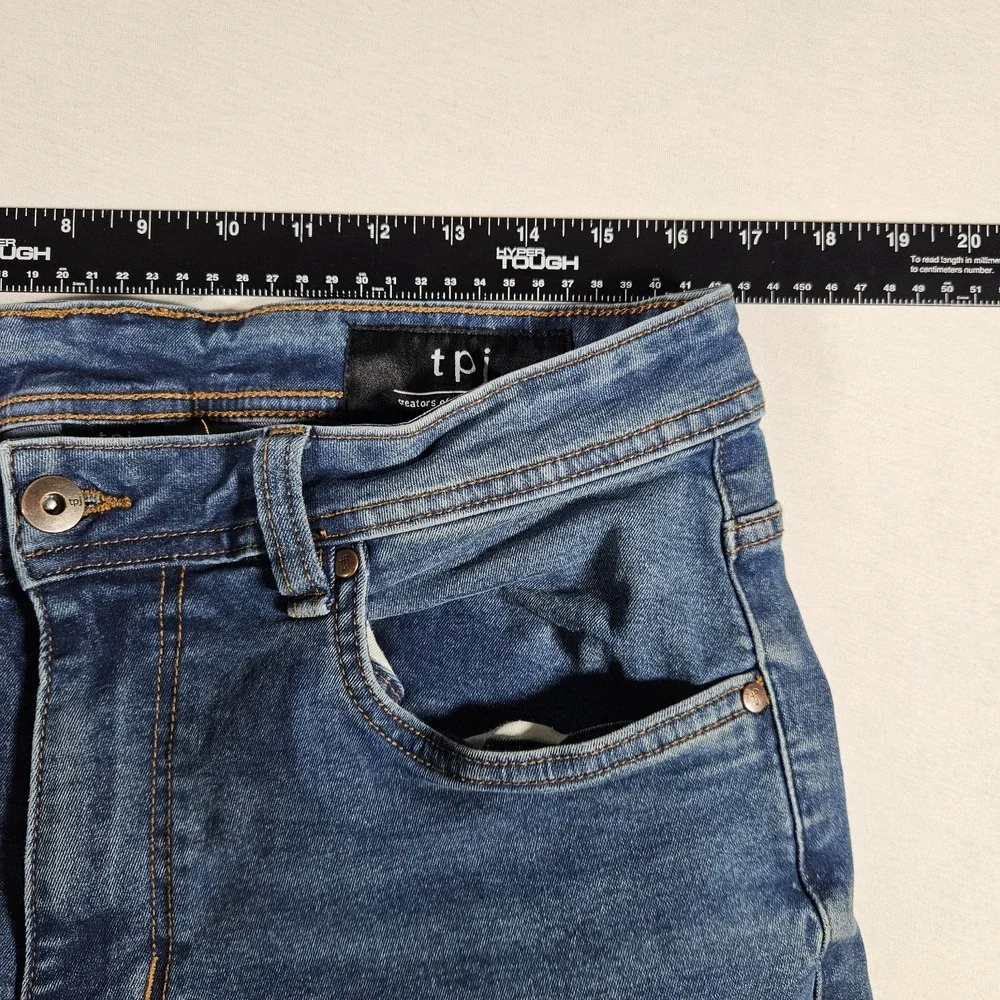 TPJ Jeans Bootcut Mens 33x34 Blue‎ Denim